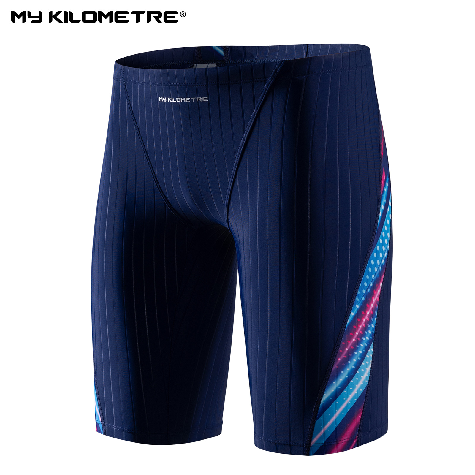 Swim Trunk Quick Dry - MY KILOMETRE ชุดว่ายน้ำชาย Jammers ว่ายน้ำ ชุดว่ายน้ำทีมแข่งขันว่ายน้ำ
