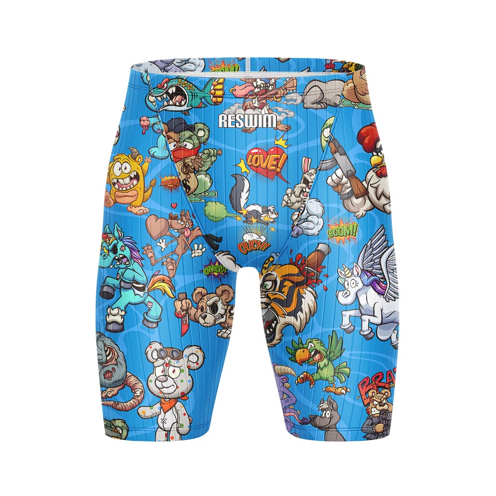 ชุดว่ายน้ำกางเกงว่ายน้ำขาสั้นช - Swim Trunk Quick Dry บทวิจารณ์และราคา
