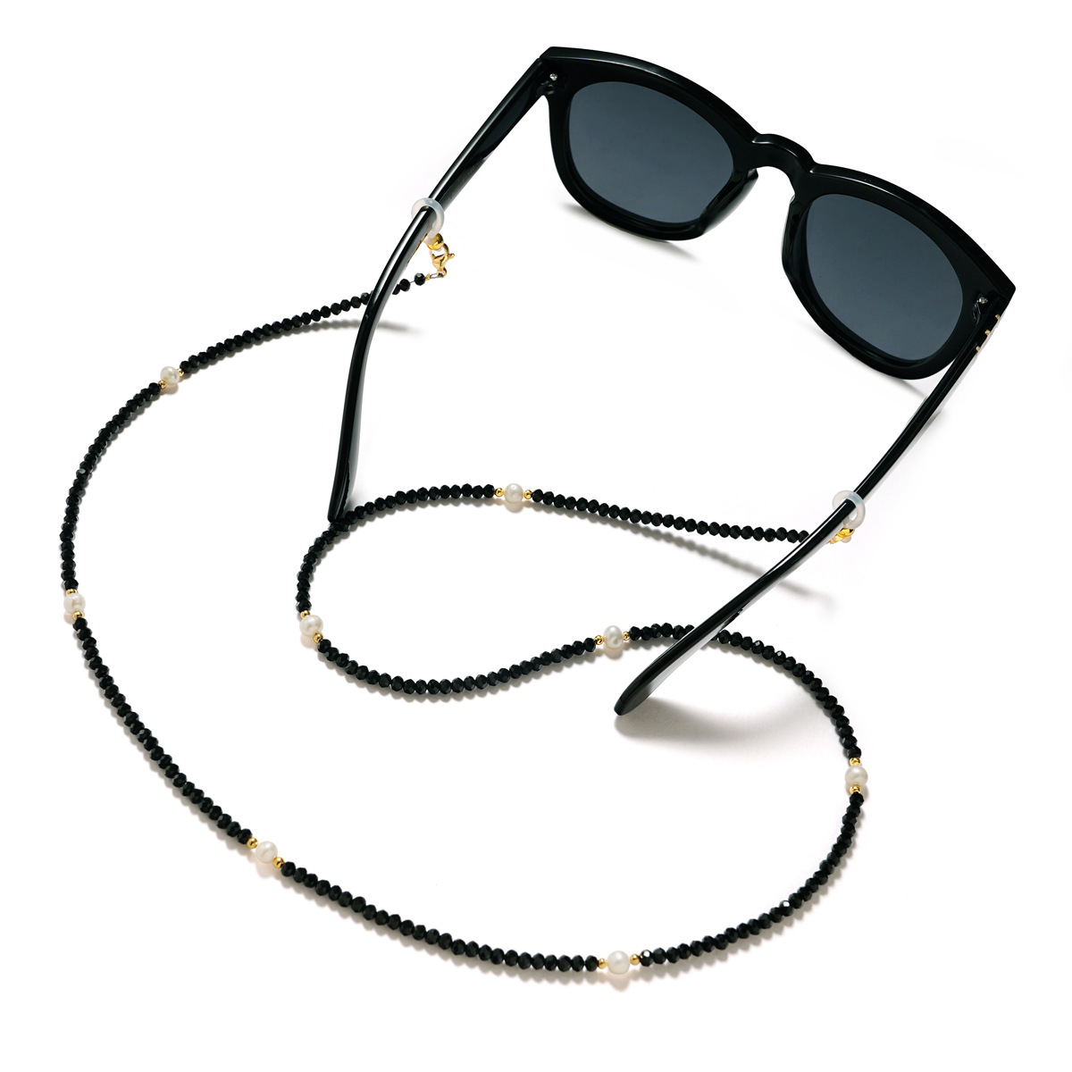 สายคล้องแว่นตาประดับมุกและคริส - Sunglass Retainer Cord บทวิจารณ์และราคา