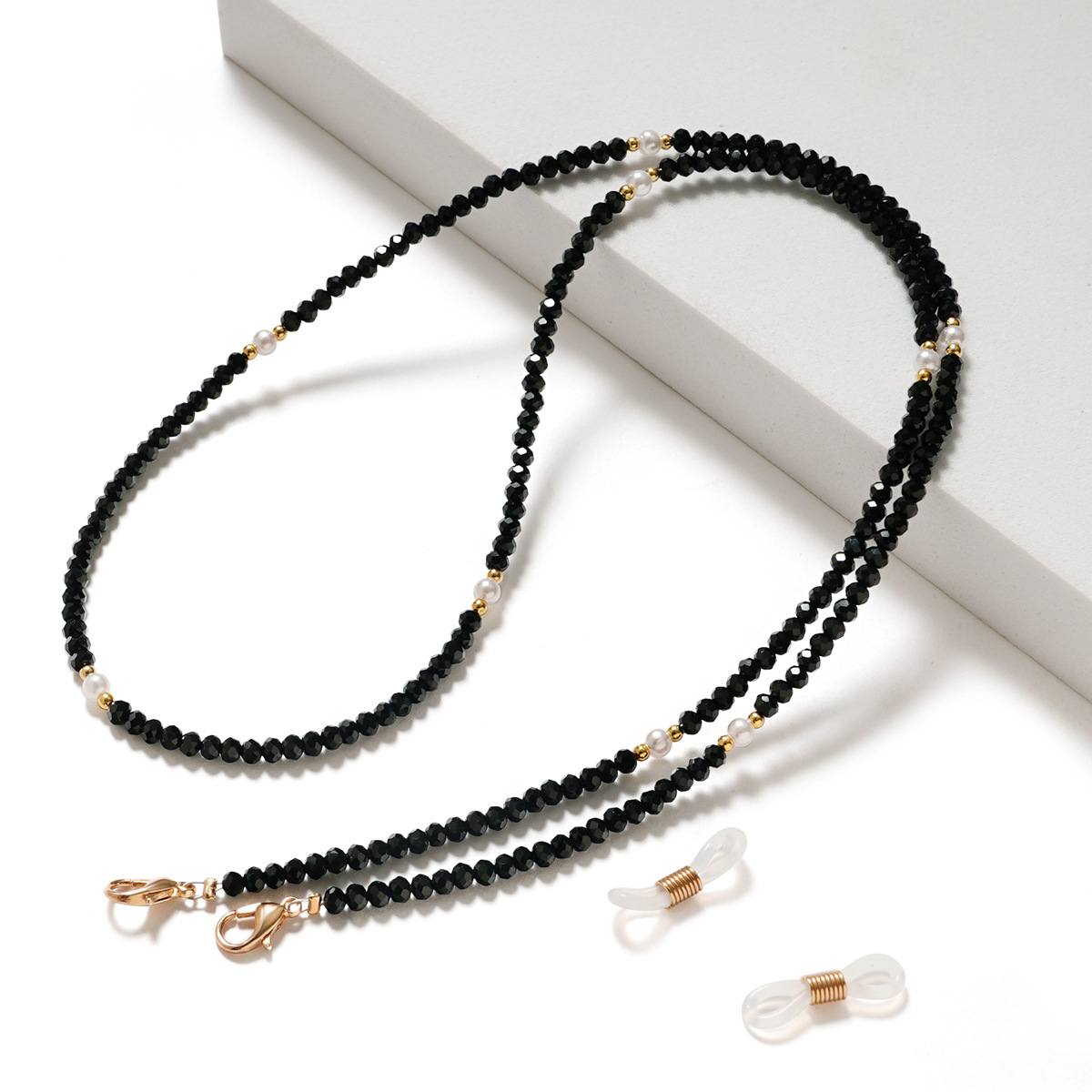 สายคล้องแว่นตาประดับมุกและคริส - Sunglass Retainer Cord บทวิจารณ์และราคา