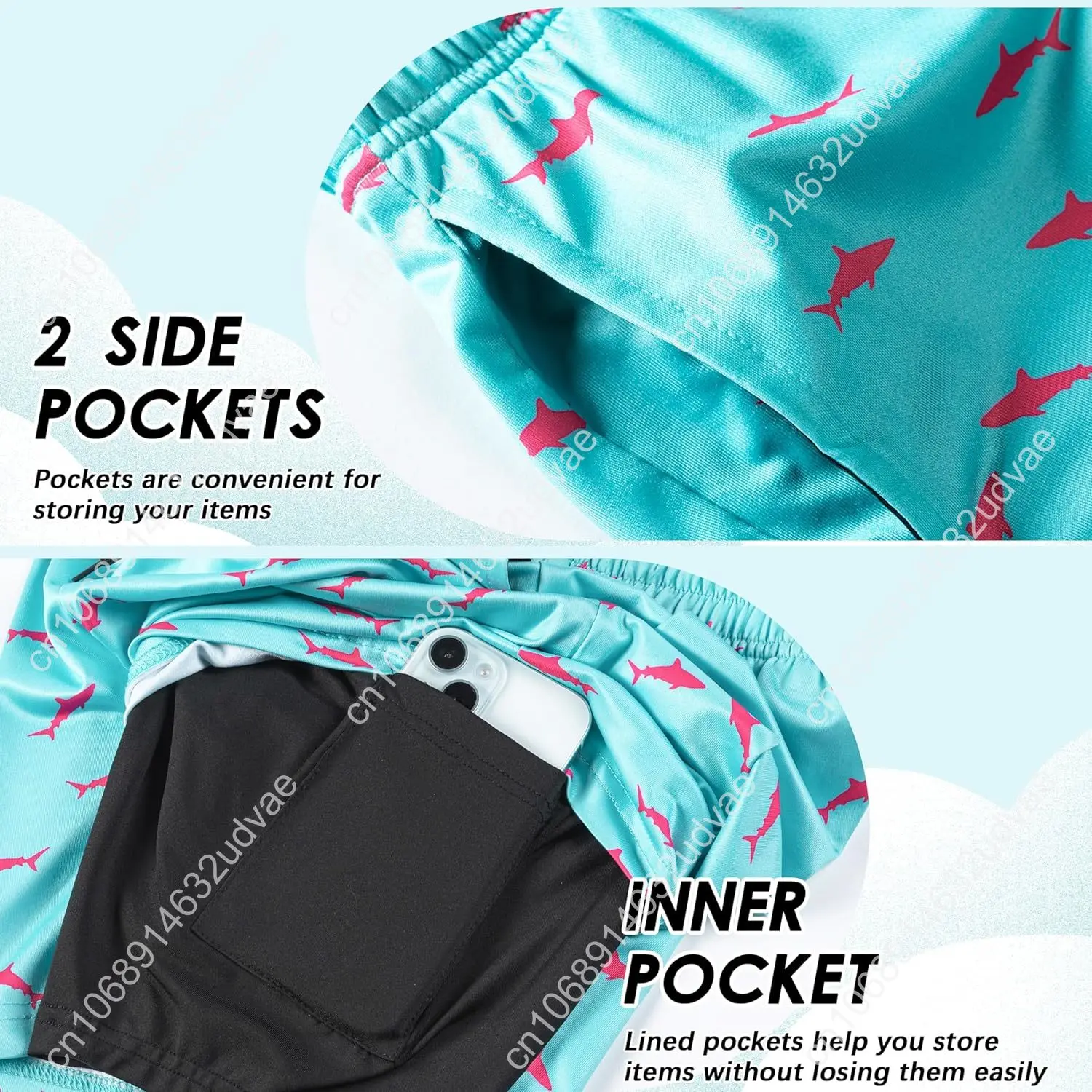 กางเกงว่ายน้ำสำหรับเด็กผู้ชาย  - Swim Trunk Quick Dry บทวิจารณ์และราคา