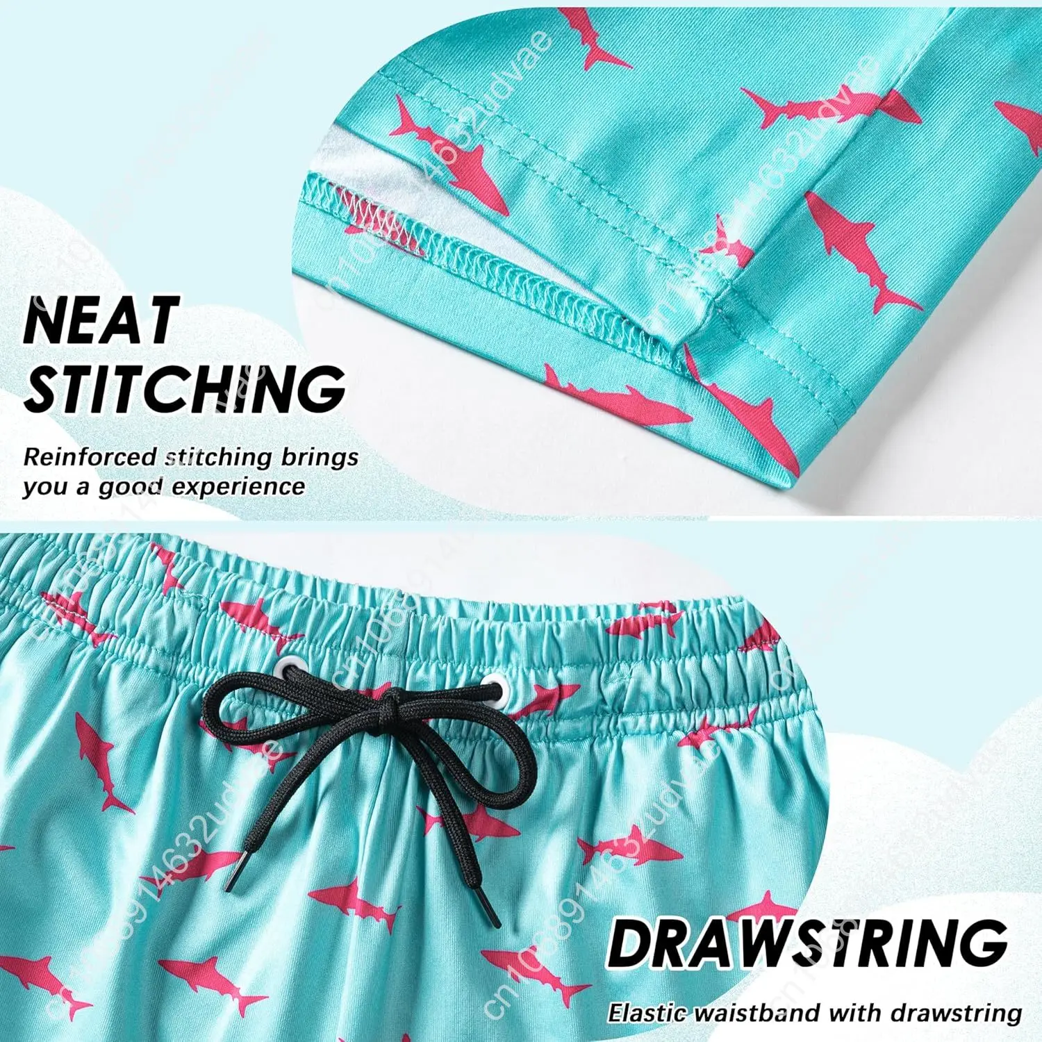 กางเกงว่ายน้ำสำหรับเด็กผู้ชาย  - Swim Trunk Quick Dry บทวิจารณ์และราคา